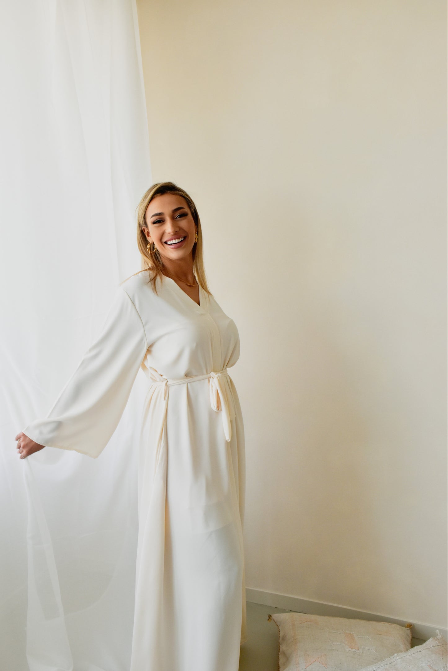 Cream dress