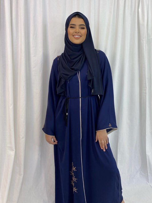 Exclusive Abaya dark blue