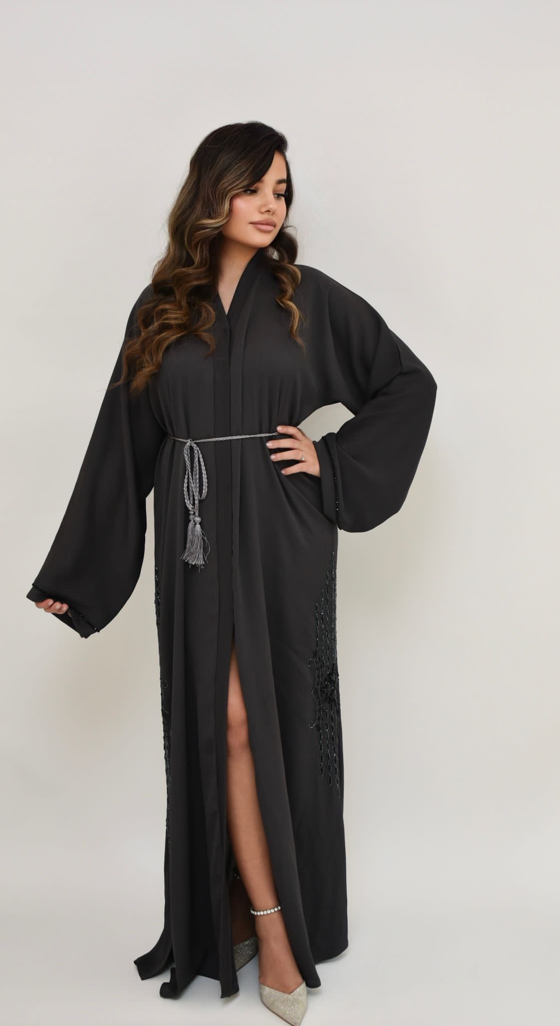 EXCLUSIVE ABAYA DARK GRAY