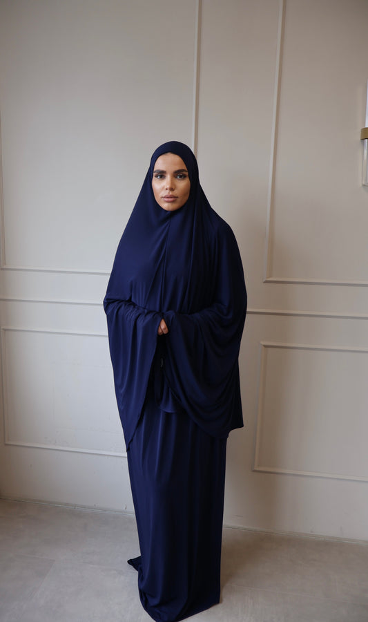 Premium jersey khimaar dark blue