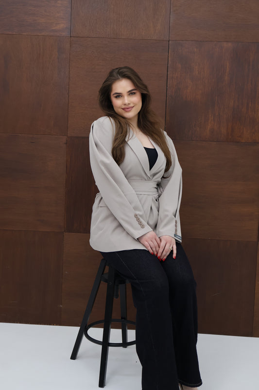 Blazer light taupe