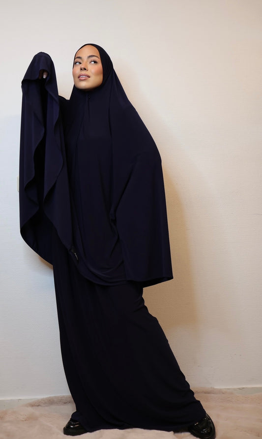 Premium jersey khimaar dark blue